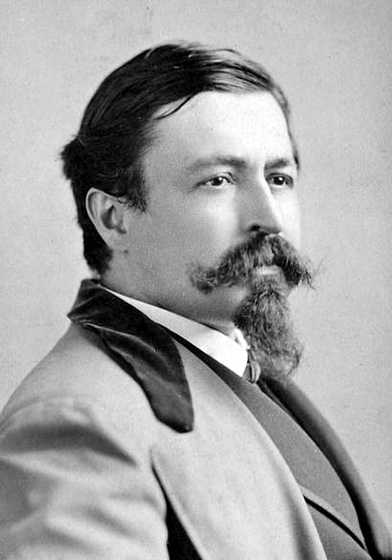 The cartoonist Thomas Nast.